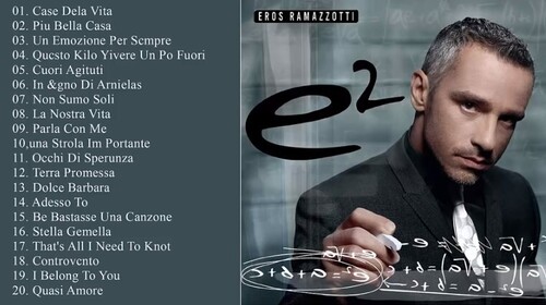 Eros Ramazzotti Lo Mejor De Lo Mejor Sus Grandes Exitos
