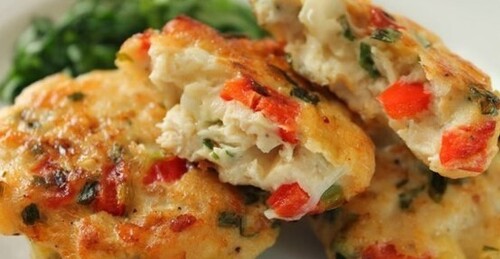Мамины секреты "Рубленые котлеты с рисом и перцем"