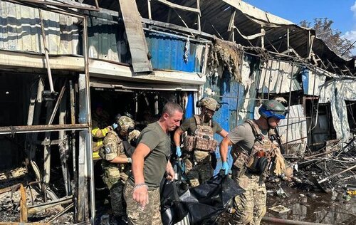 "Террористический удар россиян по Константиновке и чудовищные фейки" - Александр Коваленко